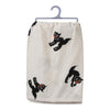 tea towel - happy halloween - vintage by primitives by kathy