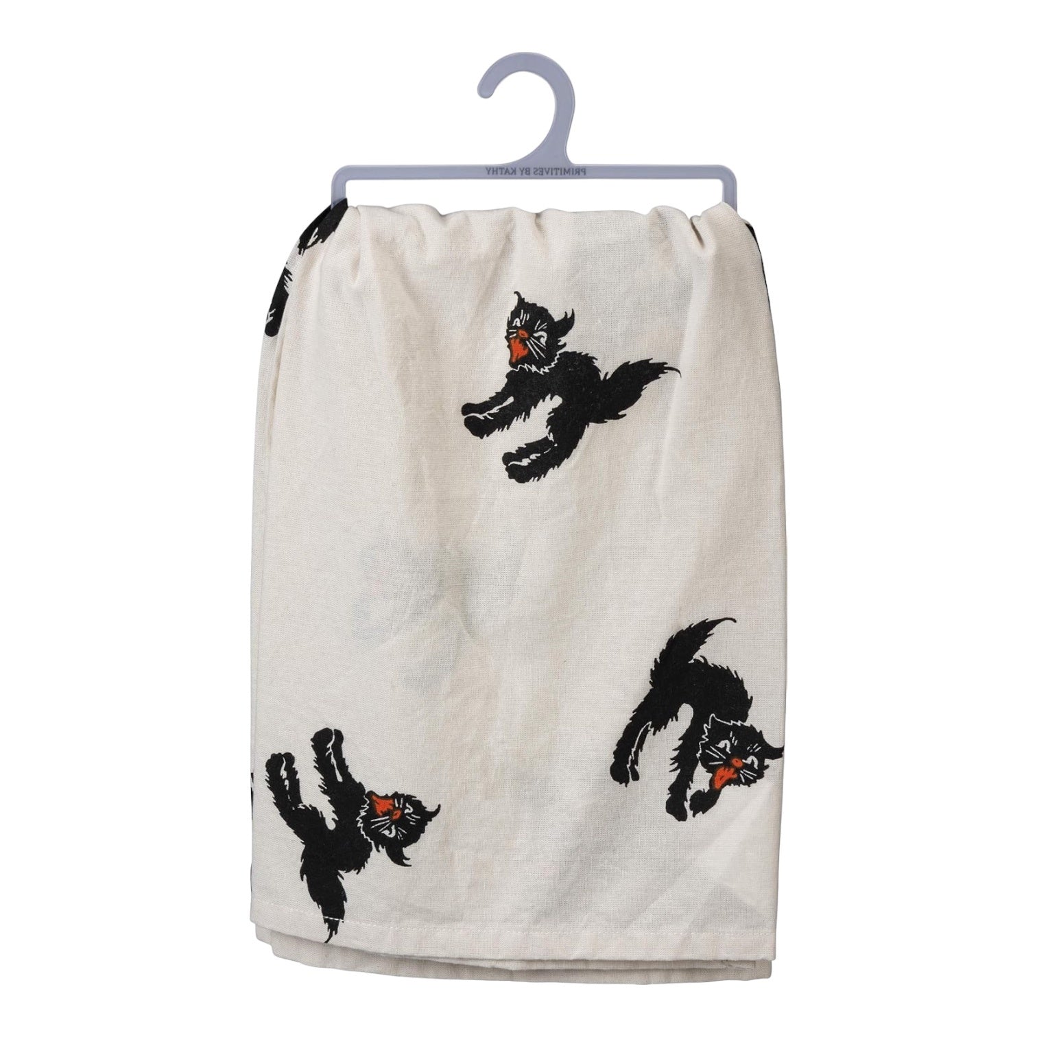 tea towel - happy halloween - vintage by primitives by kathy