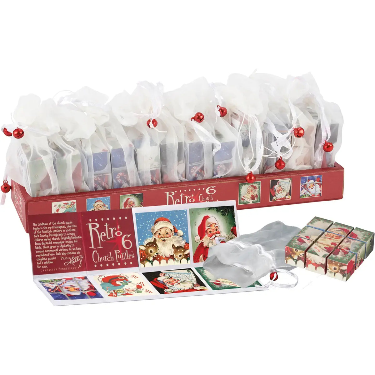 puzzle - 9-in-1 church puzzle (4 styles) by primitives by kathy