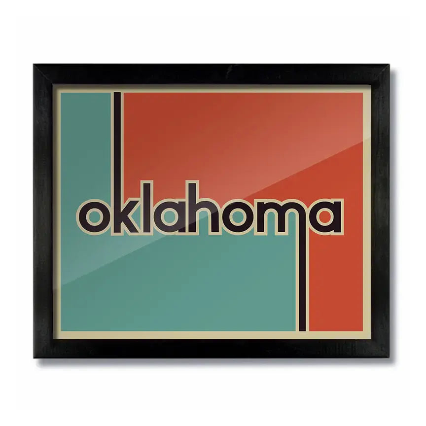 print - oklahoma retro - 8x10 by d&w elements