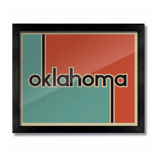 print - oklahoma retro - 8x10 by d&w elements