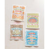 dishcloth - cellulose sponge - vintage holiday saying by creative co-op