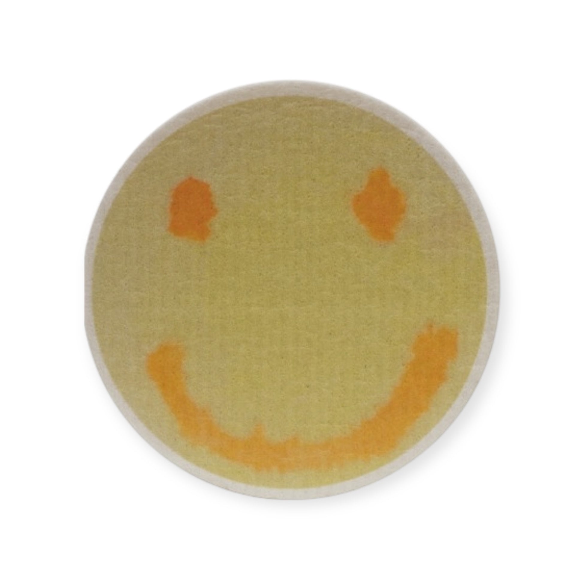 sponge cloth - cellulose - smiley face by creative co-op