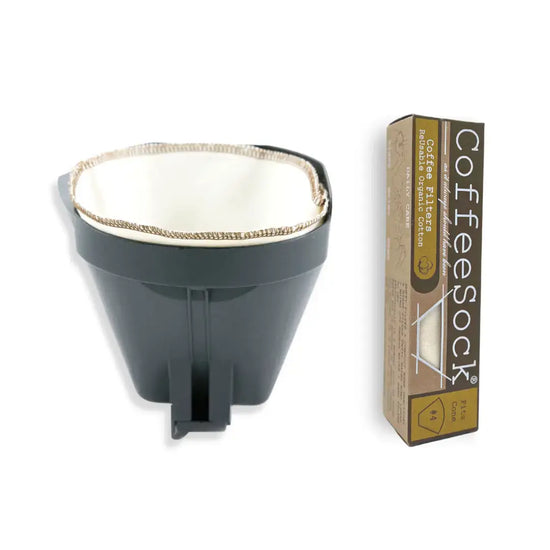 coffee filter - reusable organic by coffeesock