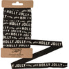 cotton ribbon - holly jolly by primitives by kathy
