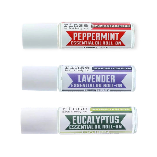 essential oil - roll-on by rinse bath & body