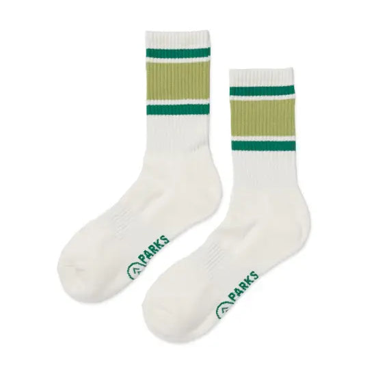 socks - trail crew 2-pack - mazarine blue/riverdaze - m/l by parks project