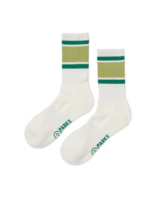 socks - trail crew 2-pack - mazarine blue/riverdaze - m/l by parks project