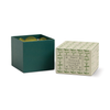 Candle | Tulip Glass Green | Verbena & Lemongrass