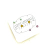 stud earrings - tiny lucite set by leetie lovendale