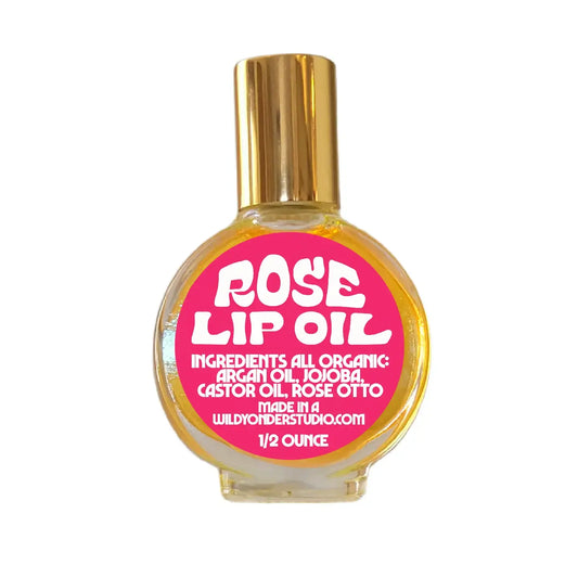 lip oil - rollerball - organic - 2 flavors by wild yonder studio