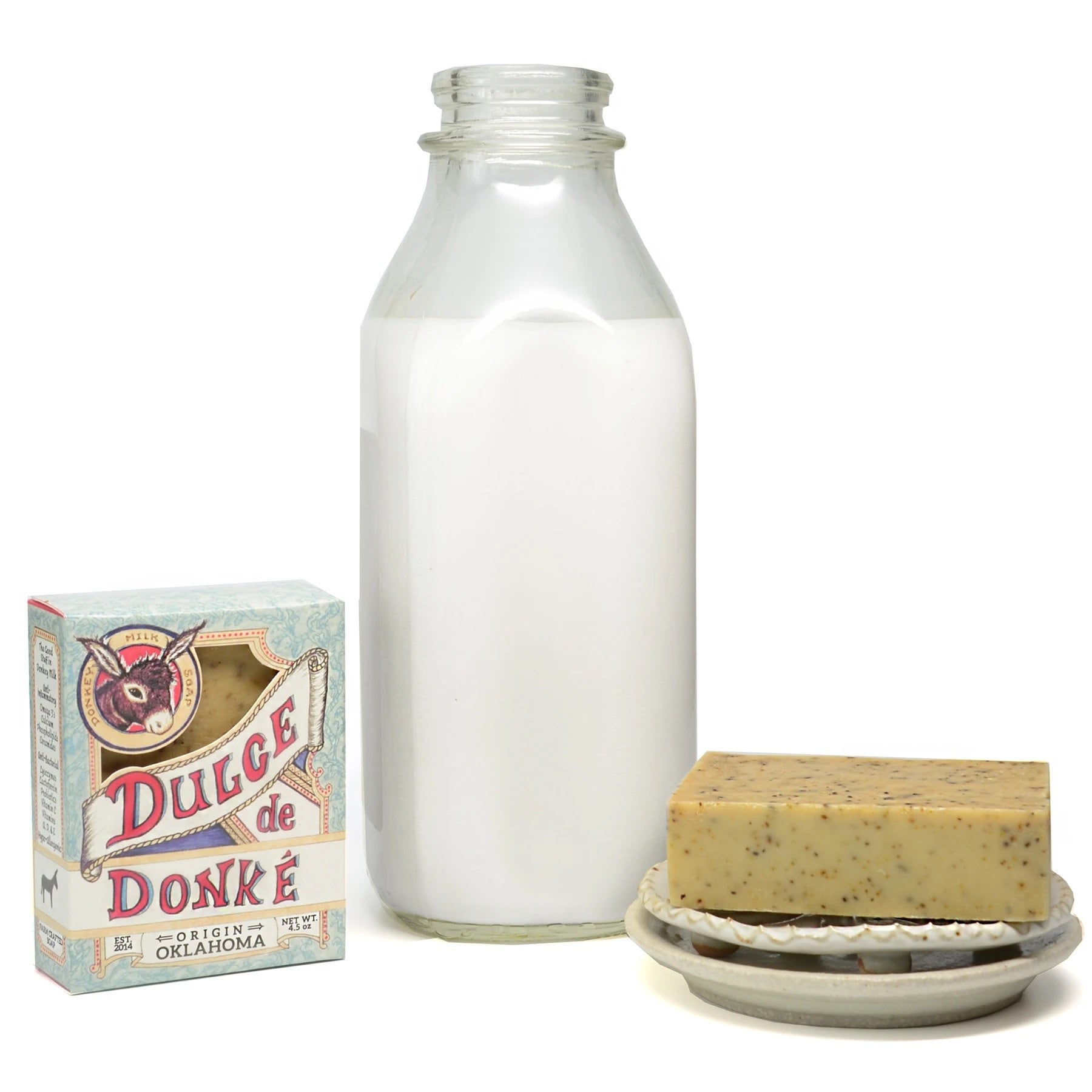 soap - donkey milk - rosemary mint by dulce de donke