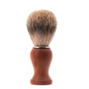 shaving brush - rosewood + synthetic bristles by brooklyn grooming