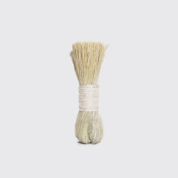 whisk broom - round base - vegetable fiber by utilitario mexicano