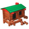 toy - log building set - 1930's original camp by roy toy