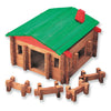toy - deluxe log building set - 550 piece by roy toy