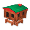toy - deluxe log building set - 550 piece by roy toy