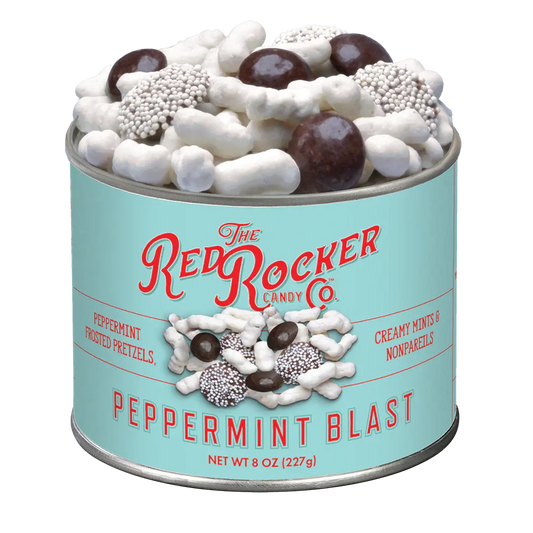 candy - peppermint blast - 8oz by red rocker candy