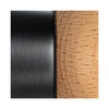 salt & pepper mill - large - two-tone rubberwood - ball top by creative co-op