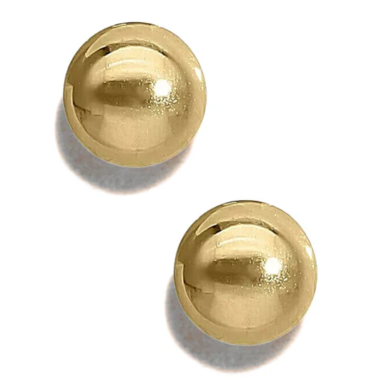 earrings jackets - glimmer - gold stone - 18kgp by peter and june