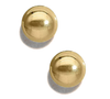 earrings jackets - glimmer - gold stone - 18kgp by peter and june