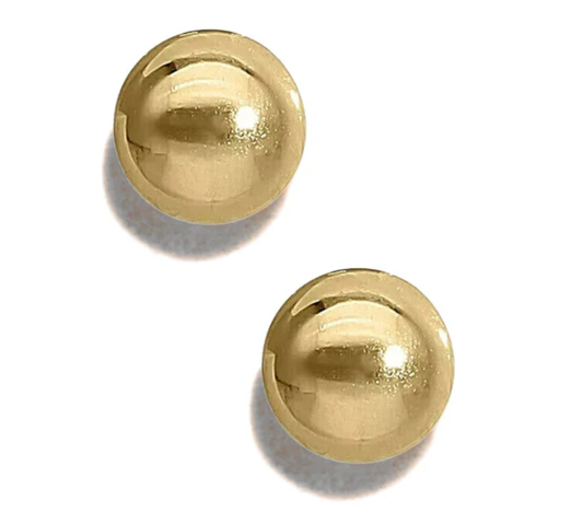 earrings jackets - glimmer - gold stone - 18kgp by peter and june