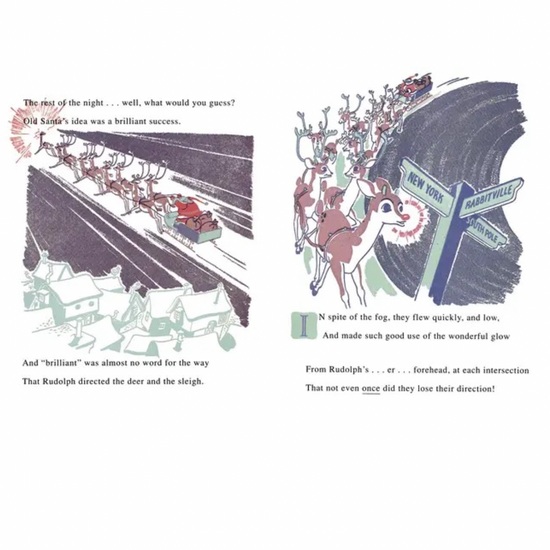 book - rudolph the red-nosed reindeer by applewood books