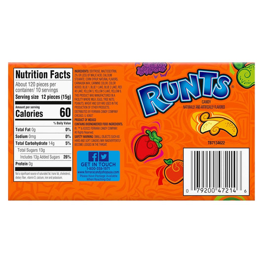 candy - fruit runts by redstone foods inc