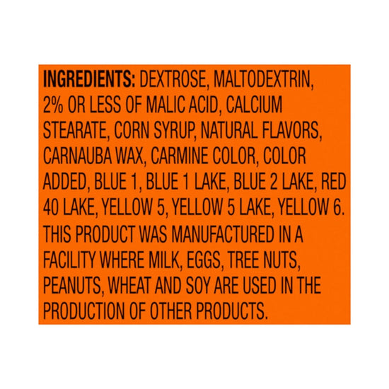 candy - fruit runts by redstone foods inc