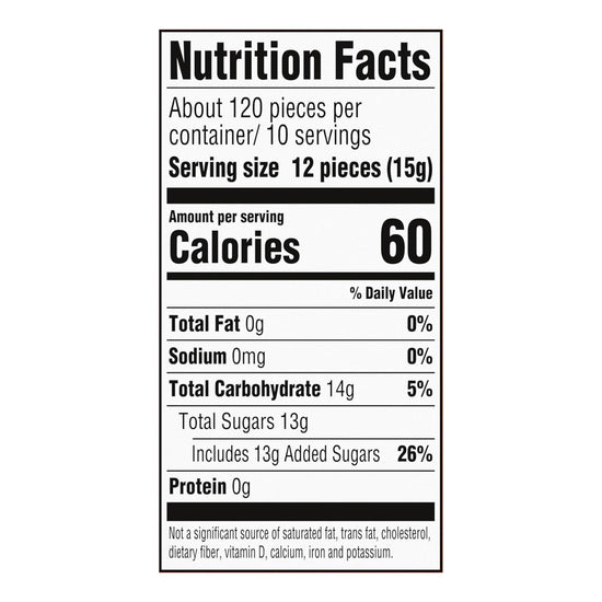 candy - fruit runts by redstone foods inc
