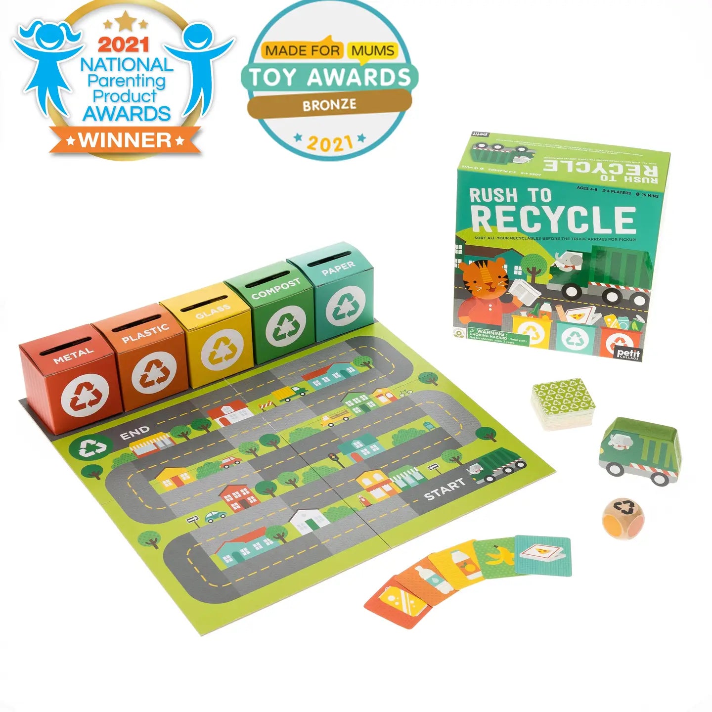 game - rush to recycle by chronicle books