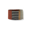stretch bracelet - striped color block by ink + alloy