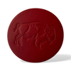 Coaster | Leather | Buffalo/Bison Embossed |