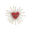 brooch pin - sacred heart by trovelore