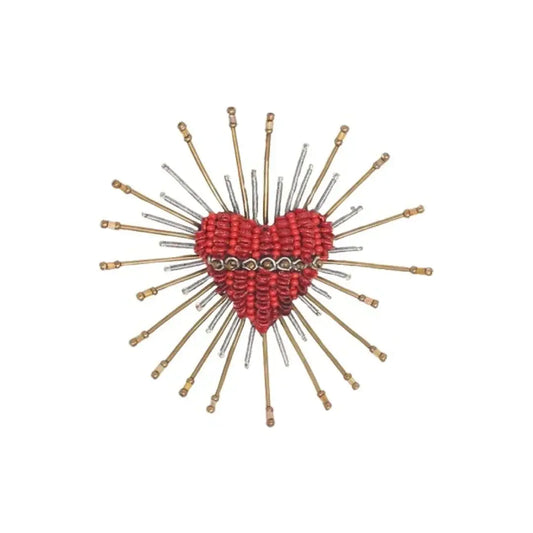 brooch pin - sacred heart by trovelore
