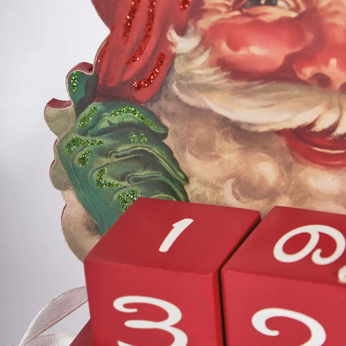 advent block countdown - santa "days to go" by primitives by kathy