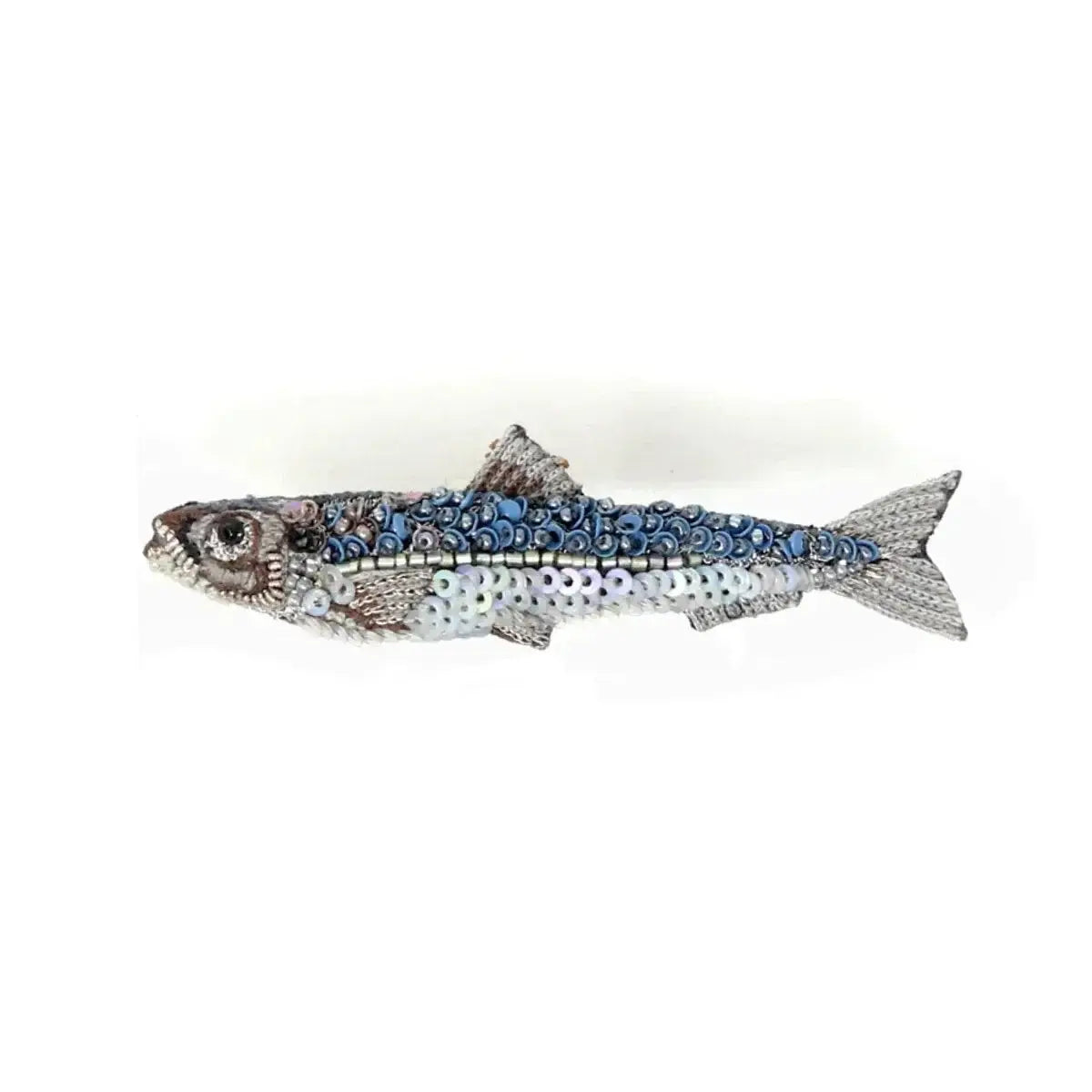 brooch pin - sardine by trovelore