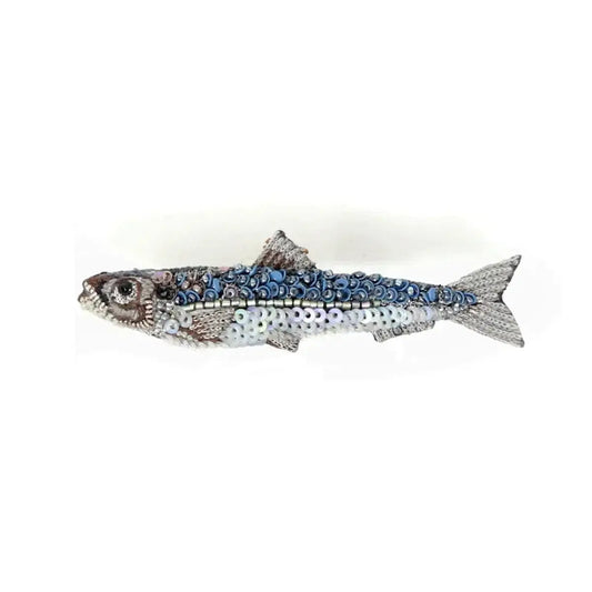 brooch pin - sardine by trovelore