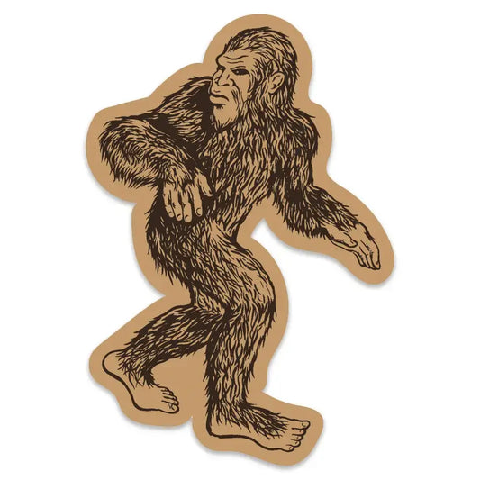 sticker - vinyl - sasquatch/bigfoot by counter couture
