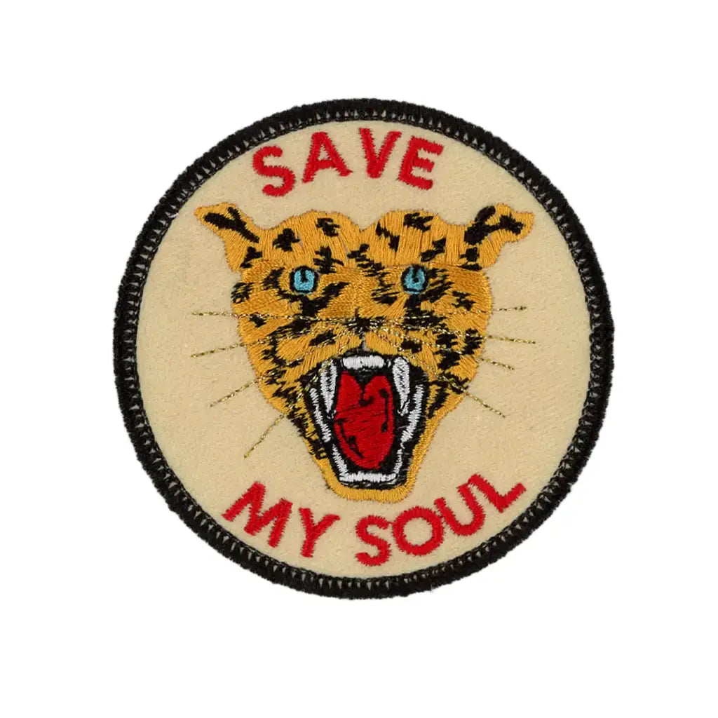 patch - iron-on - save my soul by patch ya later