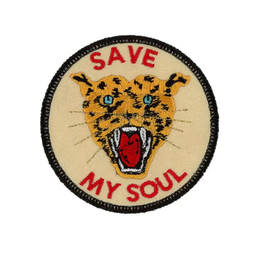 patch - iron-on - save my soul by patch ya later