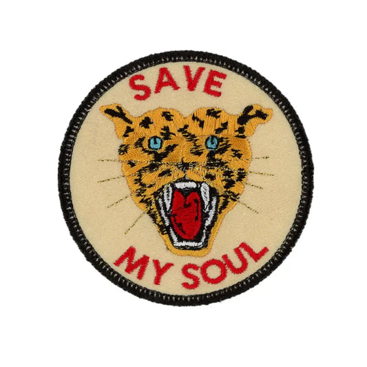 patch - iron-on - save my soul by patch ya later