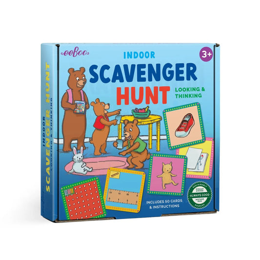 game - scavenger hunt indoors by eeboo