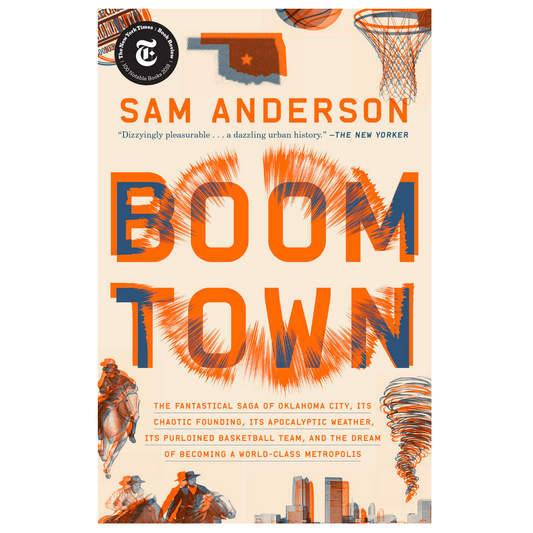 book - boom town - tread paperback by random house