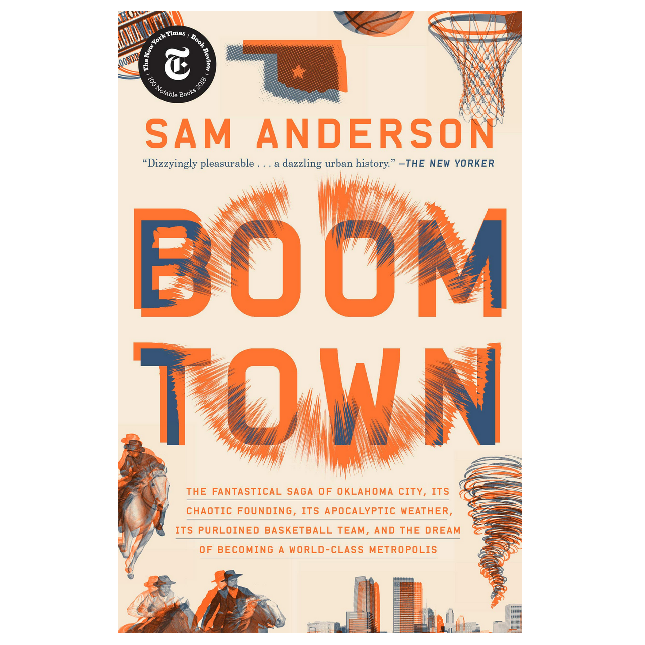 book - boom town - tread paperback by random house