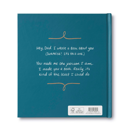 book - dad, i wrote a book about you by compendium