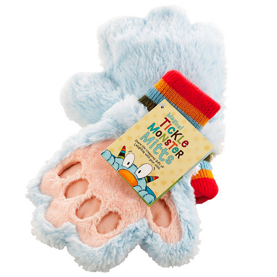 plush mitts - tickle monster by compendium