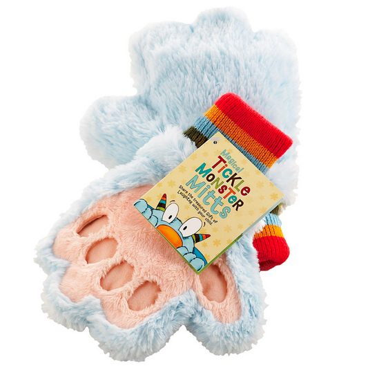 plush mitts - tickle monster by compendium