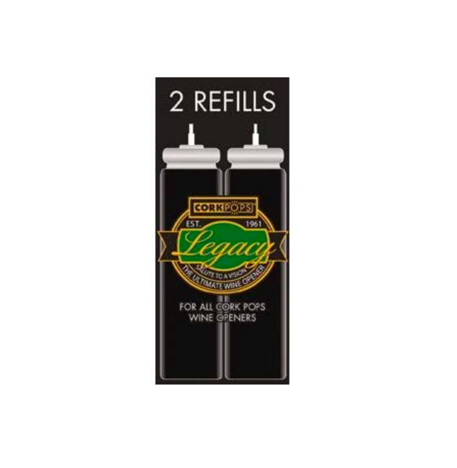 cork pop - replacement carts - set/2 by corkpops