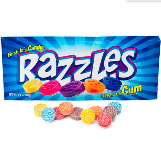 candy - razzles by redstone foods inc